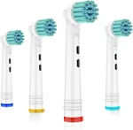 Replacement Heads Compatible With Oral Electric Toothbrushes, 4 Cou. Fixed Price $16.32.