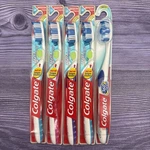 5 Pack Colgate Total 360 Advanced Whitening Meduim 37 Tongue Cleaner Toothbrush. Fixed Price $17.99.