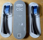 Oral-b Clic Toothbrush Ultimate Clean Replacement Heads 3 Total. Fixed Price $10.99.