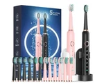Rtauys 2 Pack Electric Toothbrush For Adults Rechargeable. Fixed Price $19.99.