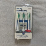 Philips Sonicare Proresults Replacement Toothbrush Heads 3-PACK HX6013 White. Fixed Price $10.99.