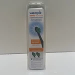 Waterpik Sonic Fusion Flossing Brush Heads Pack Black SF-01 SF-02 New Sealed. Fixed Price $19.96.