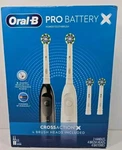 Oral-b Pro Advantage Battery Power Toothbrush (2 Handles + 4 Heads) New. Fixed Price $45.23.