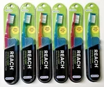 12 Reach Crystal Clean Medium Bristles Toothbrushes - Free Shipping. Fixed Price $23.99.