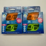 Dentek Floss Picks & Travel For On-the-go 8 Cases W/6 Ea. Fixed Price $9.99.