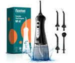 Nicefeel Water Dental Flosser Teeth Pick Fast Charge Cordless Black. Fixed Price $33.64.