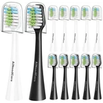 Toothbrush Replacement Heads Only Count (pack Of 12), White+black. Fixed Price $20.29.