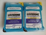 2 Listerine Healthy White Mint Floss Micro-grooves, Baking Soda 30 Yd Each. Fixed Price $44.99.