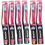 Reach Total Care Floss-clean Toothbrush Adult Soft 6 Pcs. Fixed Price $9.95.