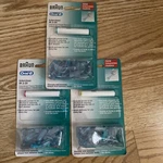 3 X Count Braun Oral-b Interclean Ir 2-25 Plaque Remover Replacement Tips. Fixed Price $44.99.