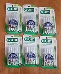 6 Pack Sunstar Gum Proxabrush Go-betweens Cleaners Tight 10 Per. Fixed Price $26.96.
