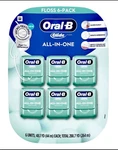 Oral B Glide All One Micro Texture Mint Floss Pack Total 866 Foot (264M). Fixed Price $26.99.