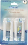 2 X Ronsit Toothbrush Heads 4 Pack = 8 Replacements. Fixed Price $11.99.