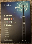 7AM2M Sonic Electric Toothbrush- 9 Colors & 5 Modes Mode: AM100 New Sealed Box. Fixed Price $24.99.