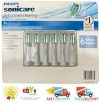 6 Sonicare Flexcare Electric Tooth Brush Heads Standard. Fixed Price $31.99.