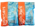 Plackers Twin Line Flossers 75CT ( 2 Pack ) New Look!. Fixed Price $13.79.