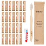 Bamboo Disposable Toothbrush Kit (100 Pack) With 6G Toothpaste - 100% Natural.... Fixed Price $109.65.