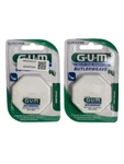 2X G.u.m Gum Butlerweave Floss Mint Waxed 55M (60 Yards Each) New. Fixed Price $16.95.