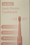 Sejoy Sonic Electric Toothbrush Pink Dupont Bristles Rechargeable IPX7 Timer. Fixed Price $18.99.