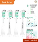 2024 Sonicare Replacement Brush Heads - Count For All Models, Hygienic Design. Fixed Price $17.99.