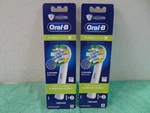 New Oral-b Floss Action Electric Toothbrush Replacement Heads 4CT. Fixed Price $13.49.