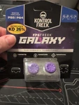 Kontrolfreek Galaxy Performance Thumbsticks - Purple. Fixed Price $10.00.