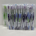 Toothbrush Bulk Lot Of 24 Adult Rubber Grip Fresh Mint Individually Wrapped. Fixed Price $22.50.