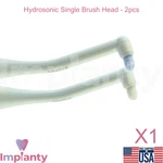 Hydrosonic Dental Brush 2PCS Extra Small Single Head Gumline Care Oral Hygiene. Fixed Price $57.90.