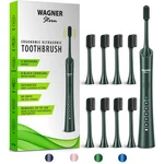 Ultrasonic Whitening Electric Toothbrush With 8 Charcoal Black Heads. F.... Fixed Price $16.27.