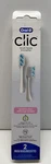 Oral-b Clic Toothbrush Replacement Heads Sensitive Clean 2 Extra Soft. Fixed Price $19.38.