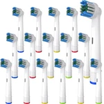 Nostoson Replacement Toothbrush Heads Compatible Count (pack Of 16), Blue. Fixed Price $25.76.