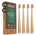 Biodegradable Bamboo Toothbrush Set 4-PACK, Eco-friendly, Quick Dry. Fixed Price $42.70.