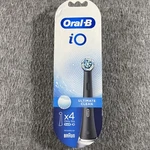 Oral-b Io Replacement Brush Head Black 4 Pack Only Fits. Fixed Price $25.49.