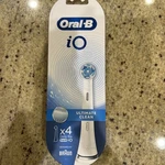 Oral-b Io Ultimate Clean Replacement Brush Head White 4 Pack. Fixed Price $19.99.