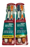 Colgate 360 Manual Toothbrush, Deep Clean, Medium Bristles, 4 Ct. Fixed Price $12.99.