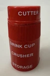 Ezydose Pill Cutter Drink Cup Crusher And Storage Vg Condition 2.75. Fixed Price $10.00.