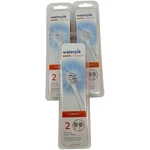Lot Of 3-WATERPIK Sonic-fusion Replacement Flossing Compact Brush Heads 2-PACK. Fixed Price $29.00.