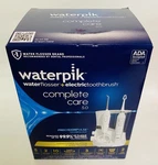 New Waterpik Complete Care Sonic 5.0 Flosser And Toothbrush WP-861W White. Fixed Price $124.99.
