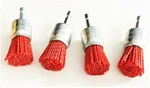 Nylon Infused 1" End Brushes Wheel 1/4 Hex Shank Wire Med Grit Abrasive. Fixed Price $22.99.