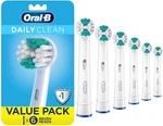 Oral-b Daily Clean Electric Toothbrush Replacement Heads Refill, 6 Count. Fixed Price $32.99.