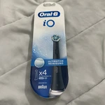 New Oral-b Io Replacement Brush Head Black 4 Pack. Fixed Price $19.99.