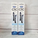 Oral Clic Toothbrush Ultimate Clean Replacement Heads 2 Boxes 4 Total. Fixed Price $14.95.