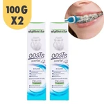 Fluocaril Ortho Active Toothpaste 100 G. X2 For Oral Care During Braces. Fixed Price $55.89.