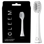 Gleem Toothbrush Replacement Heads Refill, White, 2 Count. Fixed Price $14.95.