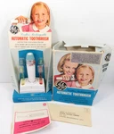 Automatic Electric Toothbrush Family Pack Vintage Retro 1960'S Unused Box. Fixed Price $75.00.