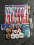 Toothbrushes & Floss Lot. Colgate Wave And Zigzag -soft Bristles. Fixed Price $20.00.