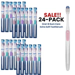 24-PACK Oral-b Gum Care Compact Manual Toothbrush 21 Extra Soft Bristles. Fixed Price $42.99.