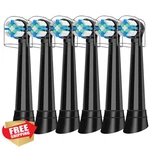 Jinkoszel 6PK Io Toothbrush Heads Black Medium. Fixed Price $44.99.
