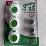Gum Pro-weave Dental Floss Mint Waxed 3 Count + 2 Travel Units 548 Yards Total. Fixed Price $12.00.