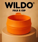 Wildo Fold-a-cup Collapsible Foldable Drinkware Bushcraft Mug Orange 600ML. Fixed Price $15.99.